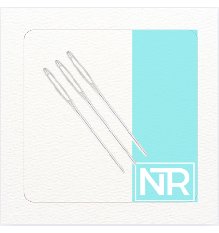 NTR STAINLESS STEEL PLAITING NEEDLES 3PK