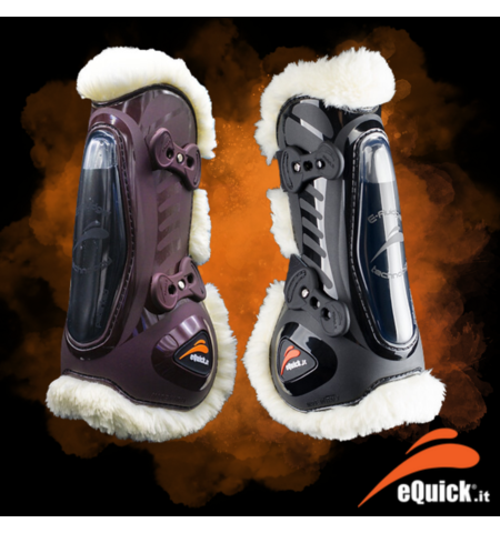 EQUICK ESHOCK LEGEND NO KILL FRONT BOOTS 