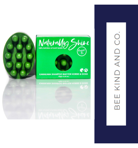 BEEKIND NATURALLY SHINE- KAWAKAWA SHAMPOO BAR FOR HORSES & HOUND