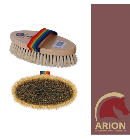 EQUERRY BODY BRUSH NATURAL BRISTLE 