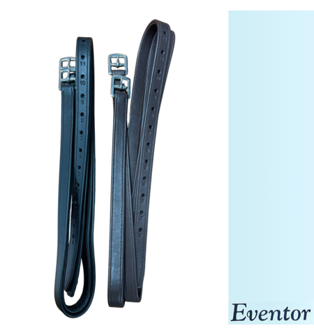 EVENTOR SOFT FINISH STIRRUP LEATHERS